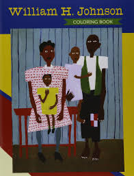 William H. Johnson Coloring Book