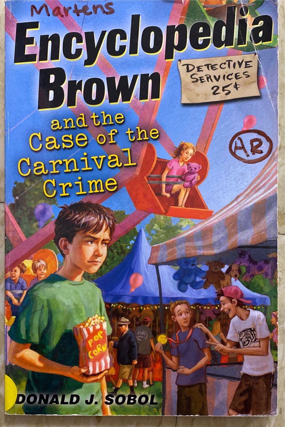 Encyclopedia Brown And The Case Of The Carnival Crime