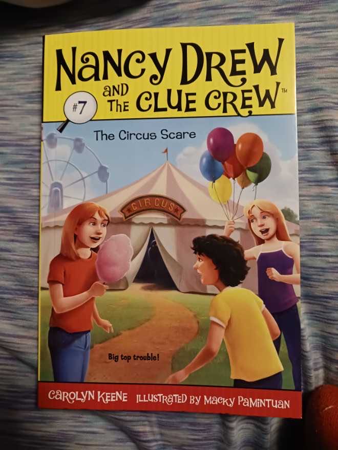 Nancy Drew and the Clue Crew #7: The Circus Scare