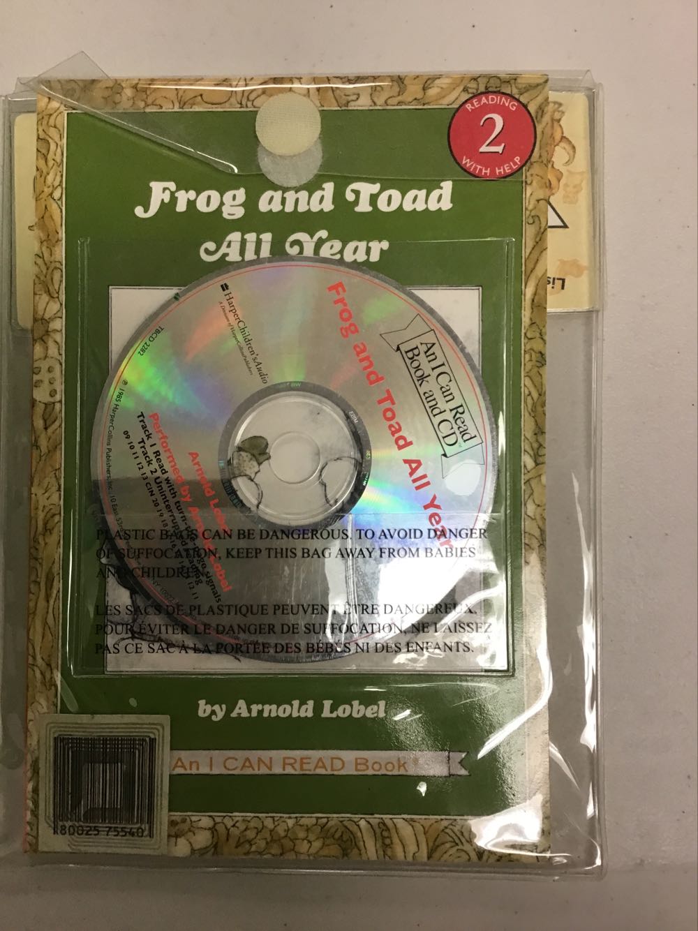 Frog And Toad All Year  /Book  & Audio