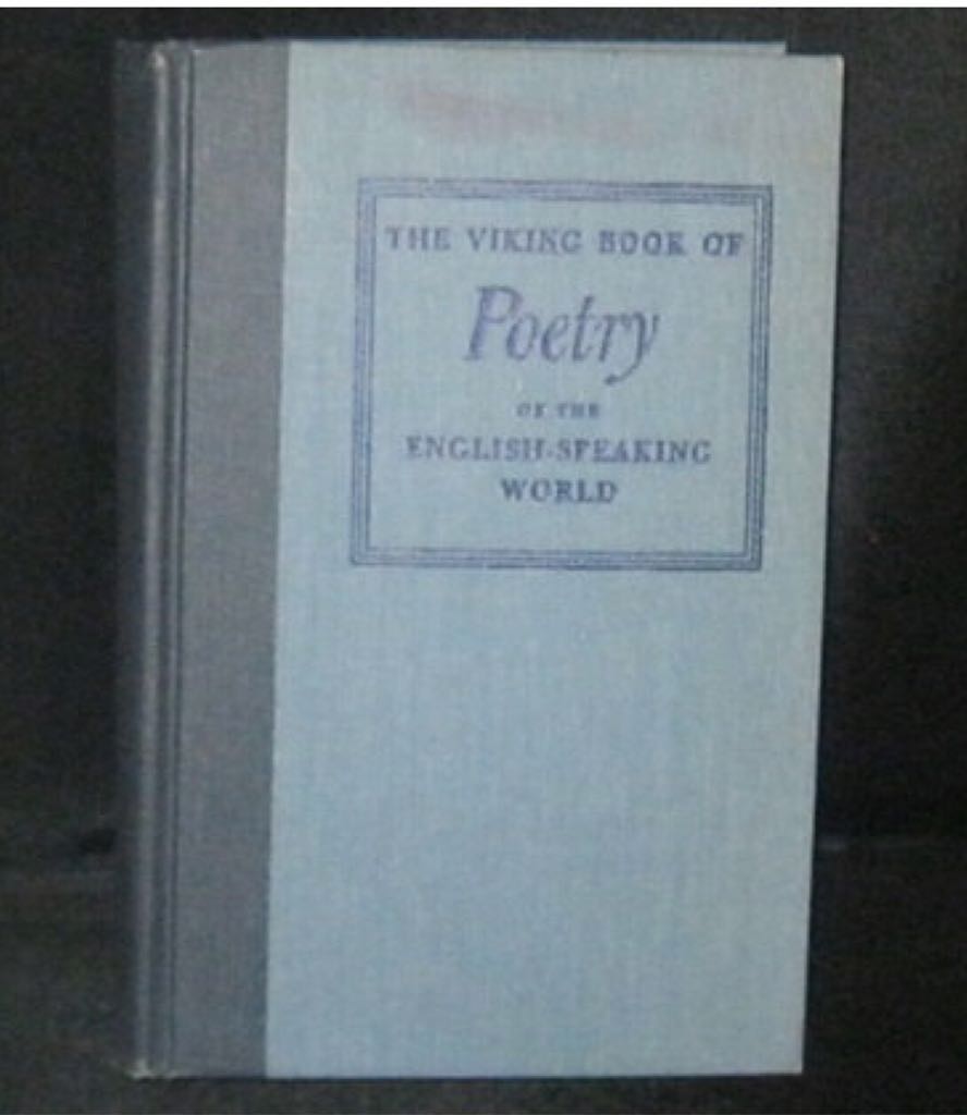 The Viking Book Of Poetry Of The English Speaking World