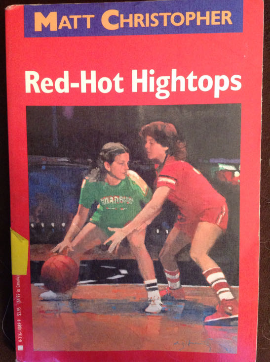 Red-Hot Hightops - Matt Christopher book collectible - Main Image 1