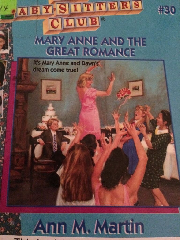 Mary Anne And The Great Romance - Ann M. Martin book collectible - Main Image 1