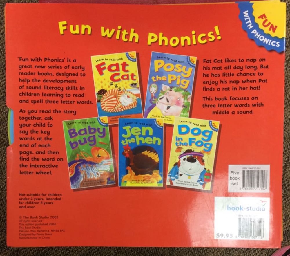 Learn To Read With Fat Cat - Sue Graves book collectible [Barcode 9781902367118] - Main Image 2