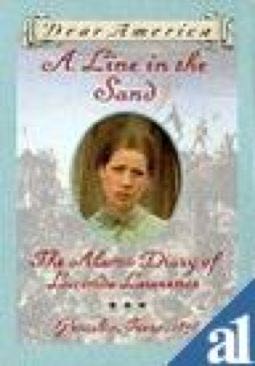A Line In The Sand: The Alamo Diary Of Lucinda Lawrence - Sherry Garland (Scholastic Inc. - Hardcover) book collectible [Barcode 0590394665] - Main Image 1