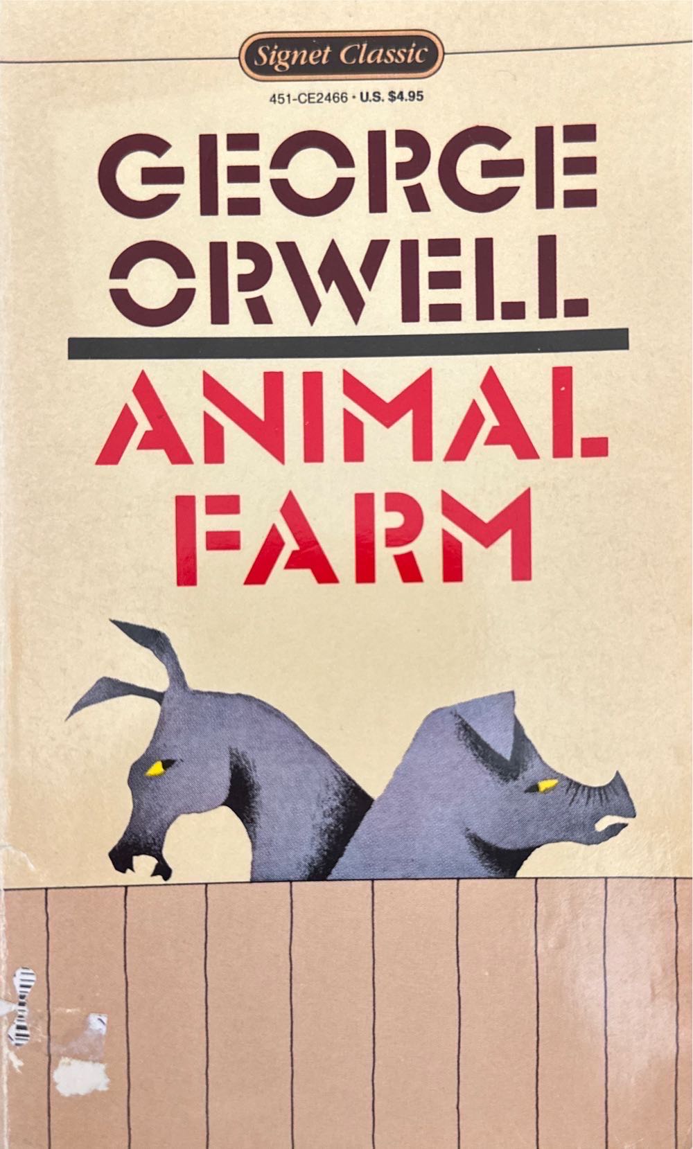 Animal Farm - George Orwell (A Signet Classic - Paperback) book collectible [Barcode 9780451524669] - Main Image 3