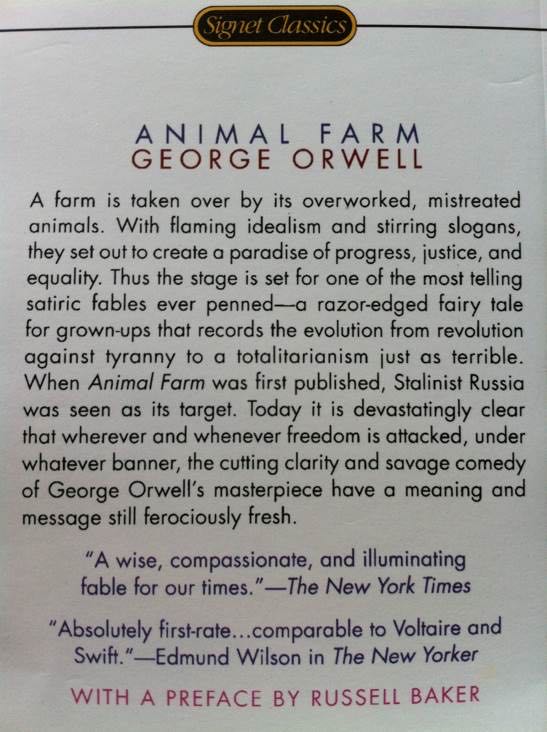 Animal Farm - George Orwell (Signal Classics - Paperback) book collectible [Barcode 9780451526342] - Main Image 2