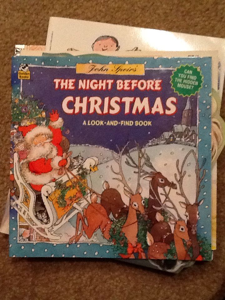 The Night Before Christmas - John Speirs (Golden Books) book collectible [Barcode 9780307128881] - Main Image 1