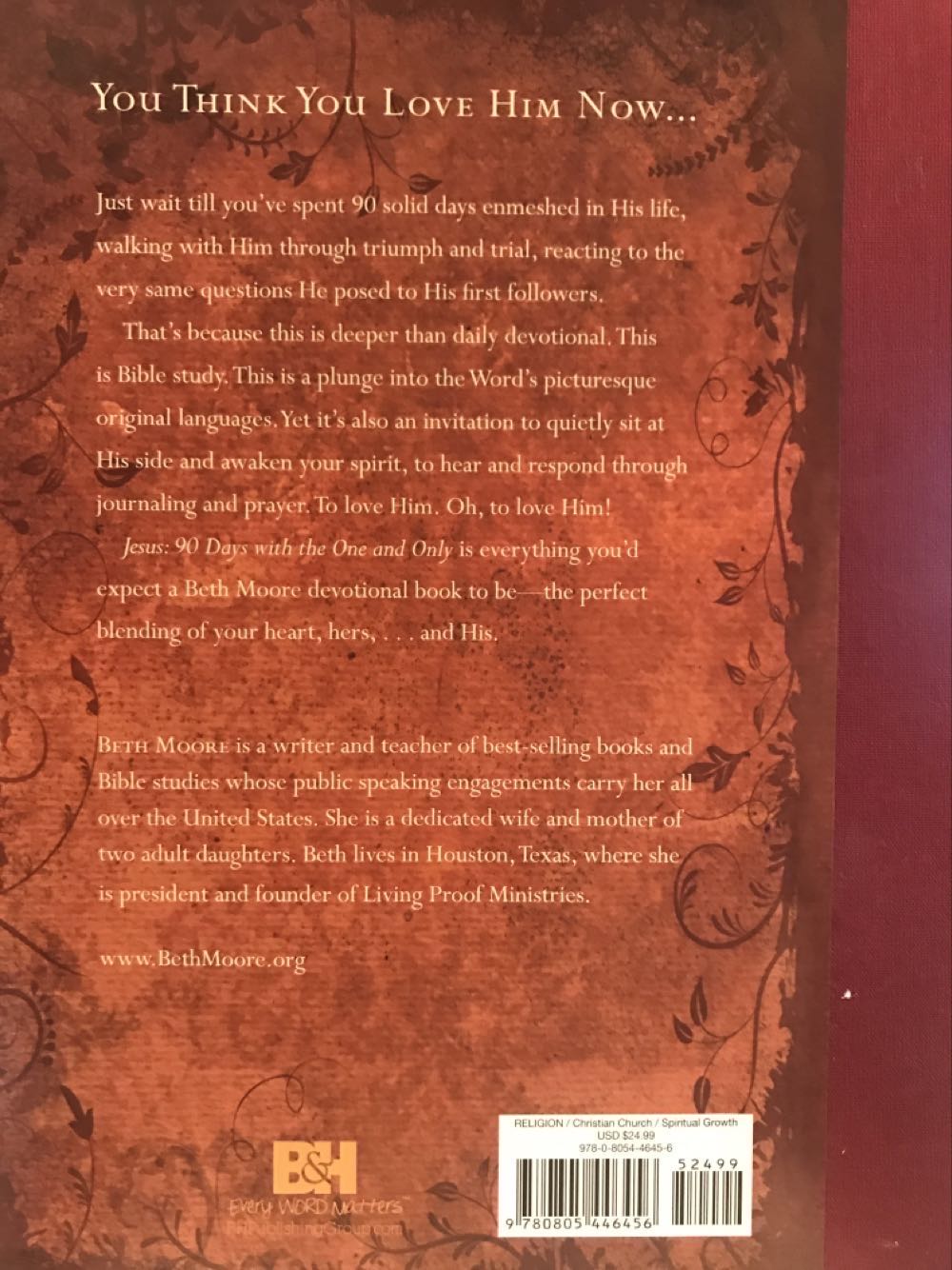 Jesus - Beth Moore (B&H Publishing Group - Hardcover) book collectible [Barcode 9780805446456] - Main Image 2