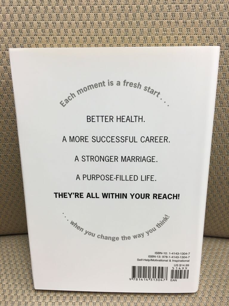 The 4:8 Principle - Tommy Newberry (Tyndale House Publishers, Inc. - Hardcover) book collectible [Barcode 9781414313047] - Main Image 2