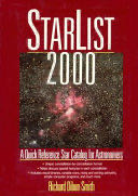 StarList 2000: A Quick Reference Star Catalogue For Astronomers
