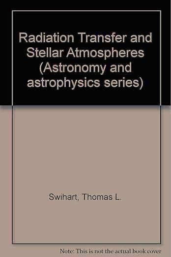 Radiation Transfer and Stellar Atmospheres