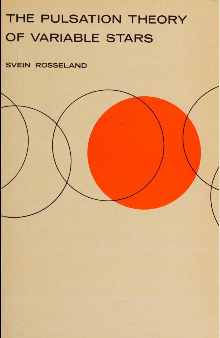 The Pulsation Theory Of Variable Stars