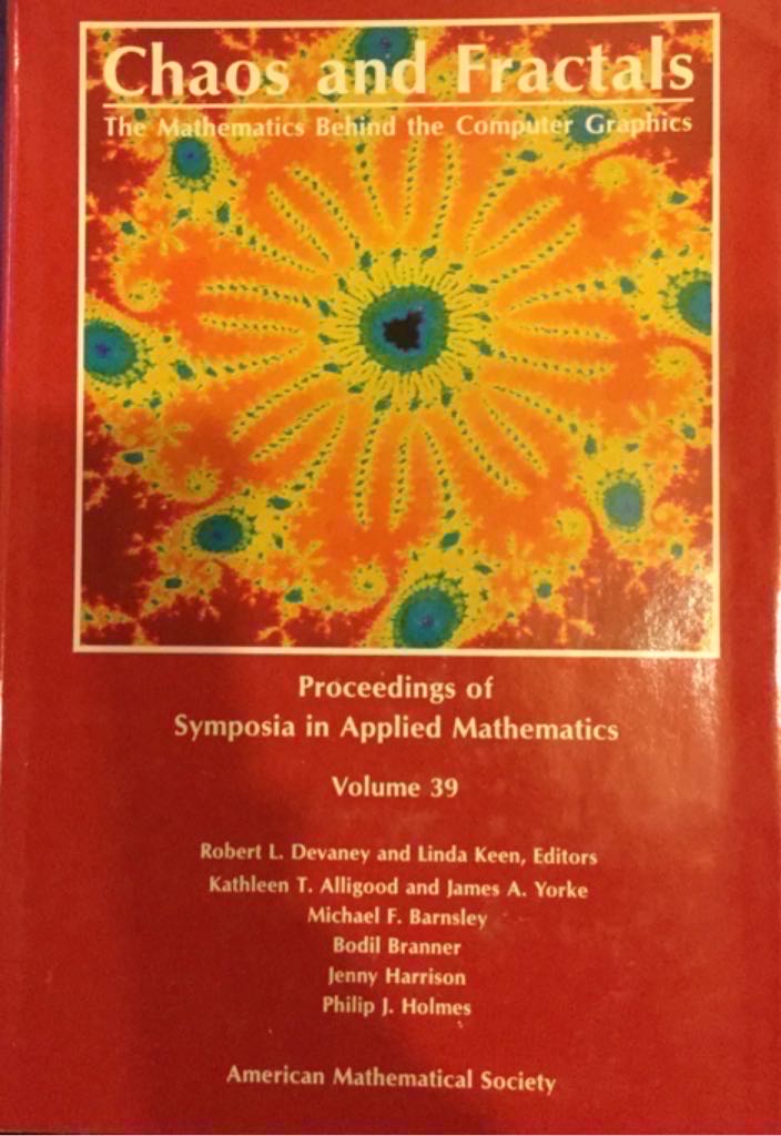 Chaos and Fractals: The Mathematics Behind the Computer Graphics