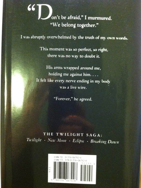 Breaking Dawn (Twilight Saga #4) - Stephenie Meyer (Little, Brown and Company - Hardcover) book collectible [Barcode 9780316067928] - Main Image 2