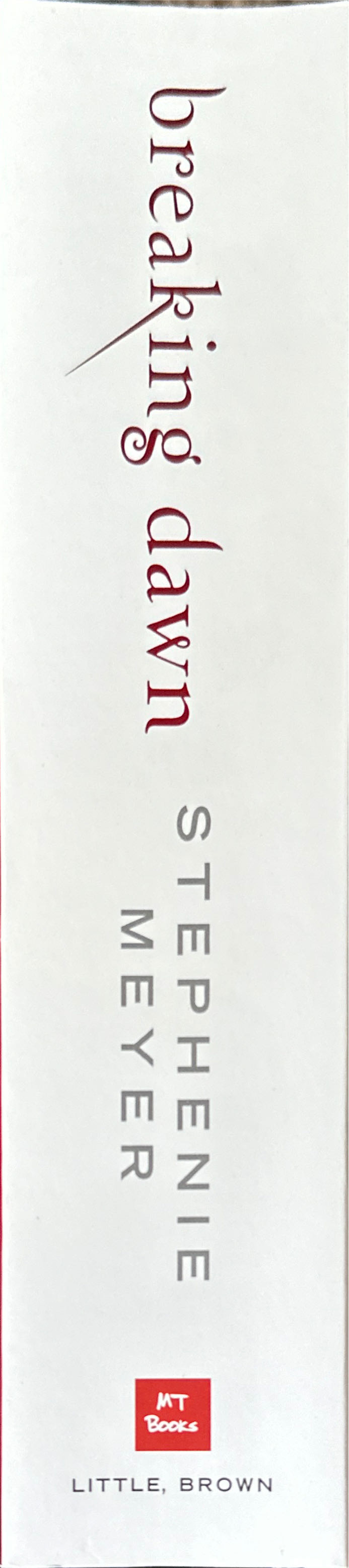 Breaking Dawn - Stephenie Meyer (Atom Books - Paperback) book collectible [Barcode 9781907410512] - Main Image 3