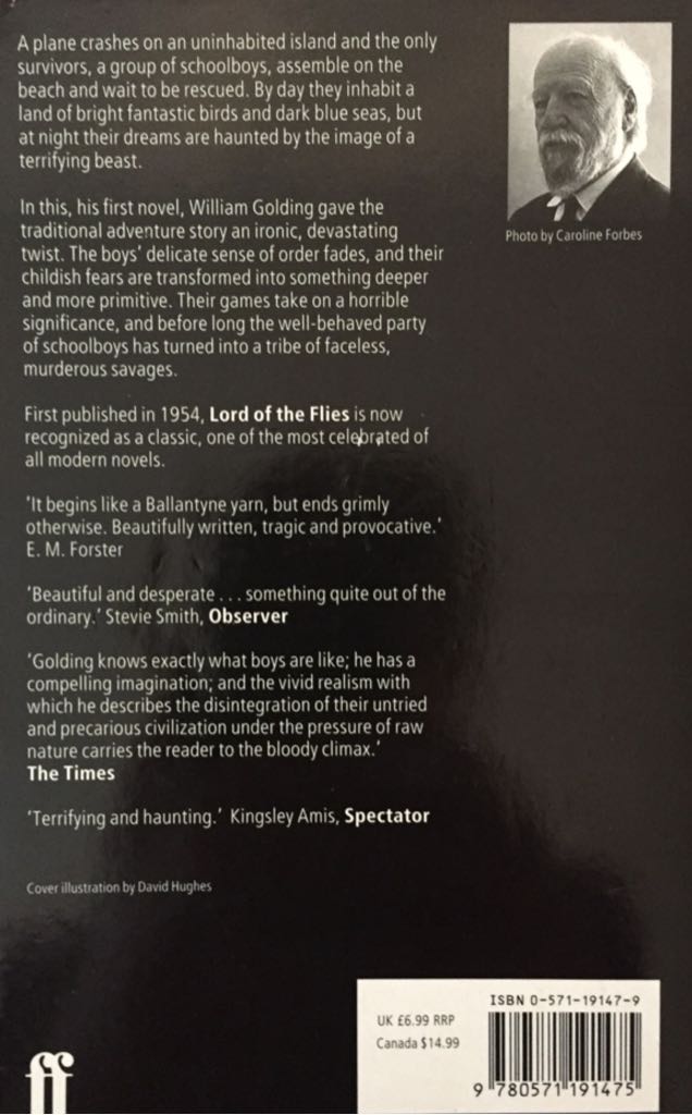 Lord of the Flies - William Golding (Faber and Faber Limited - Paperback) book collectible [Barcode 9780571191475] - Main Image 2