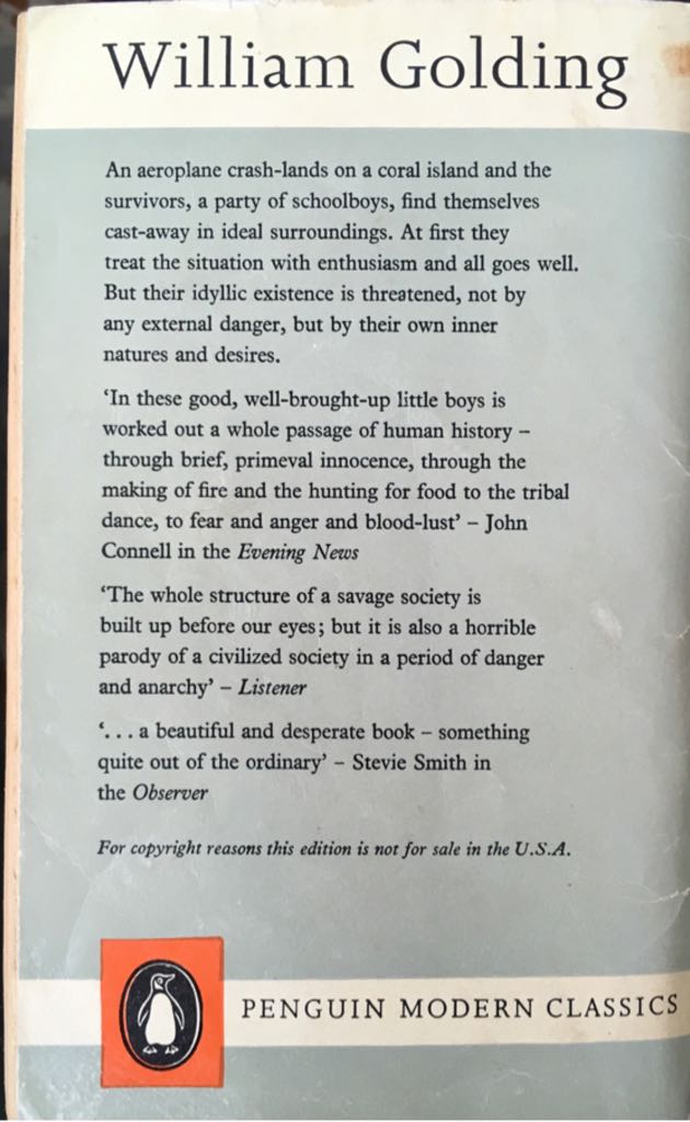 Lord of the Flies  (Penguin Modern Classics) book collectible - Main Image 2