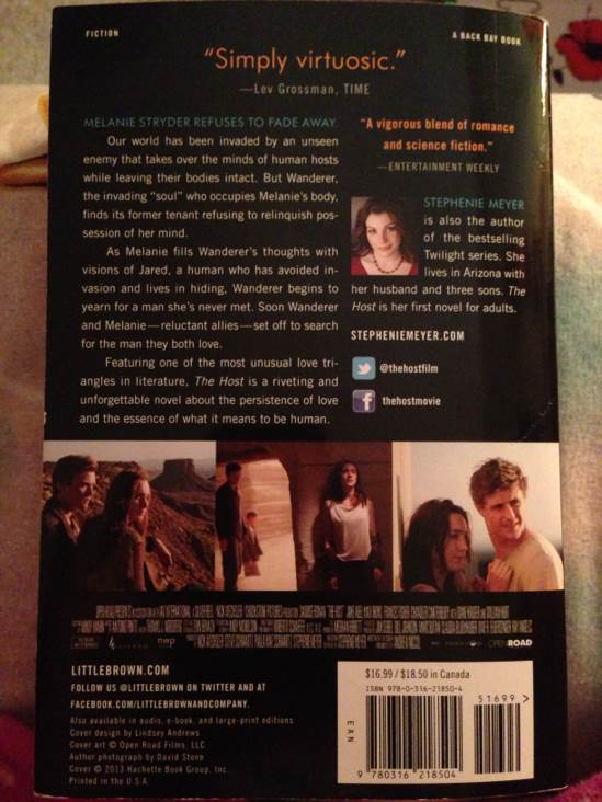 The Host - Stephenie Meyer (Back Bay Books - Paperback) book collectible [Barcode 9780316218504] - Main Image 2