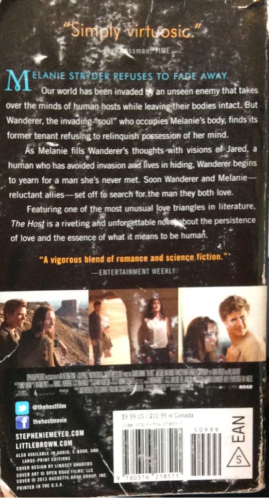 Host, The - Stephenie Meyer (Lucasbooks - eBook) book collectible [Barcode 9780316218511] - Main Image 2