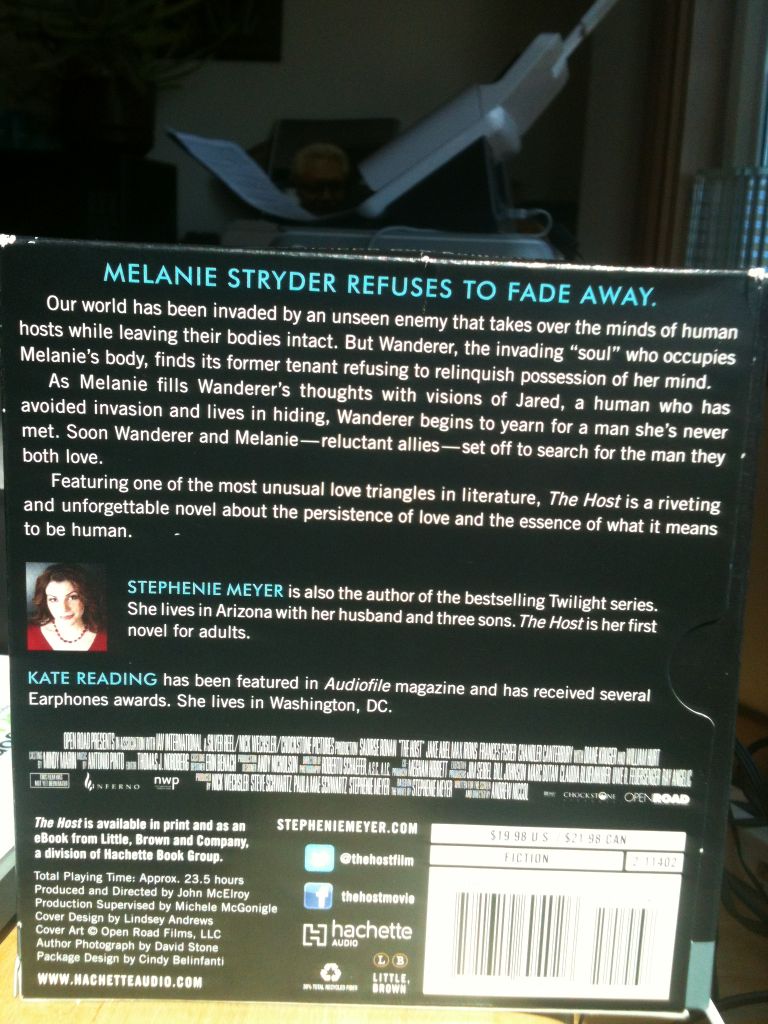 The Host - Stephenie Meyer (Hachette Audio - Audiobook) book collectible [Barcode 9781619694026] - Main Image 2