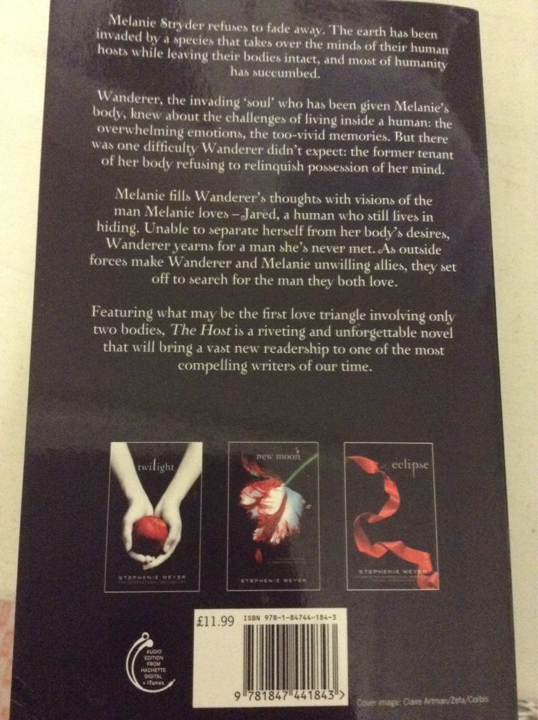 The Host - Stephenie Meyer (Sphere - Paperback) book collectible [Barcode 9781847441843] - Main Image 2