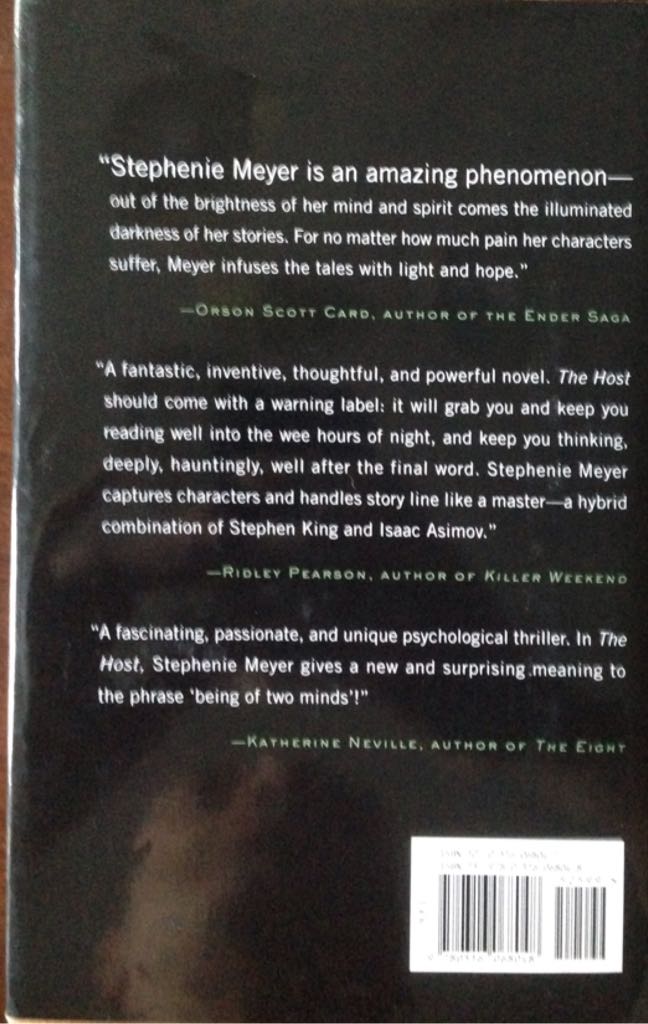 The Host  (Little Brown & Company - Hardcover) book collectible - Main Image 2
