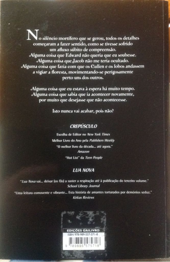 Eclipse - Stephenie Meyer (Edições Gailivro - Paperback) book collectible [Barcode 9789895575718] - Main Image 2