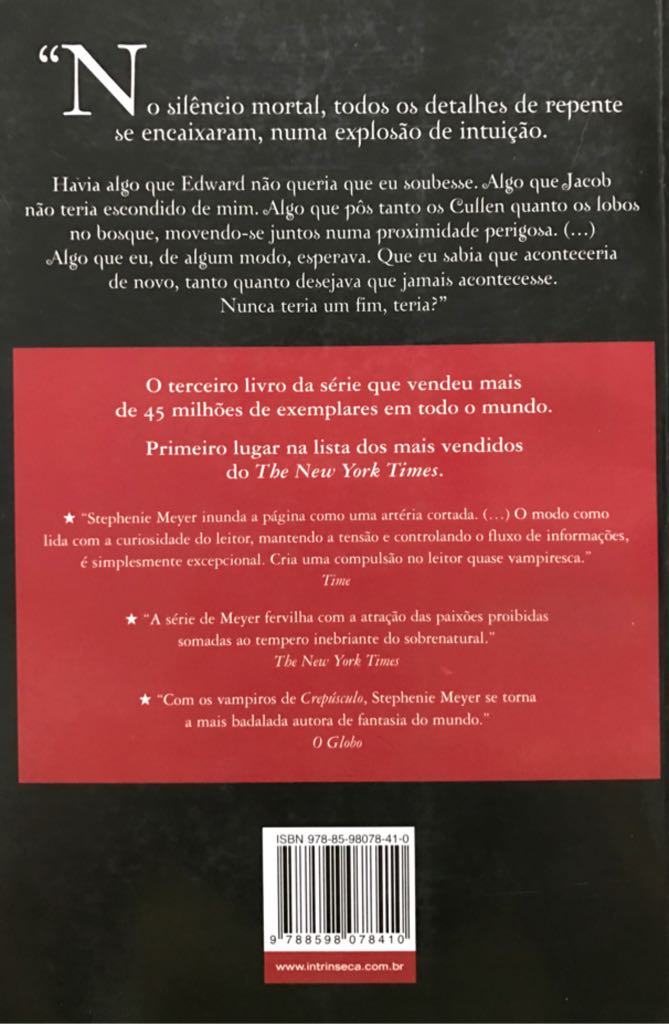 Eclipse - Meyer (Intrínseca) book collectible - Main Image 2