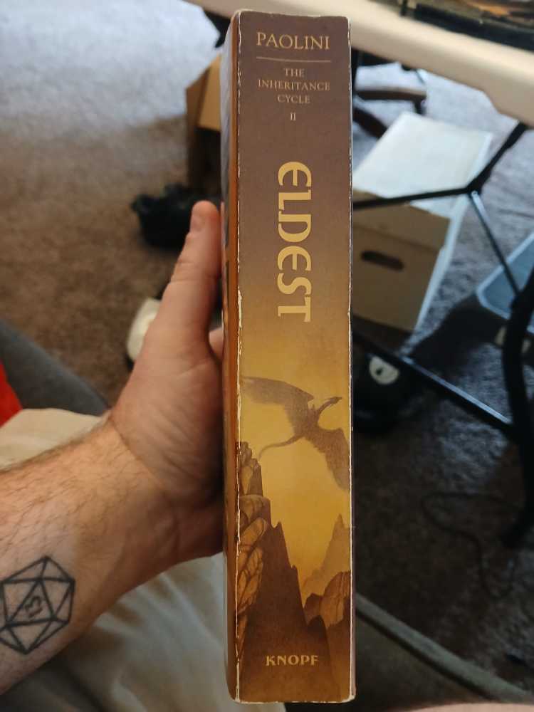 Eldest - Christopher Paolini (Alfred A. Knopf - Paperback) book collectible [Barcode 9780375840401] - Main Image 3