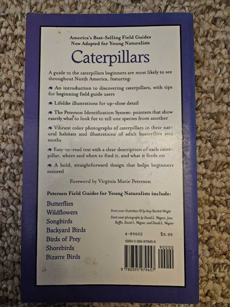 Caterpillars - Karen Stray Nolting (Houghton Mifflin Harcourt - Paperback) book collectible [Barcode 9780395979457] - Main Image 2