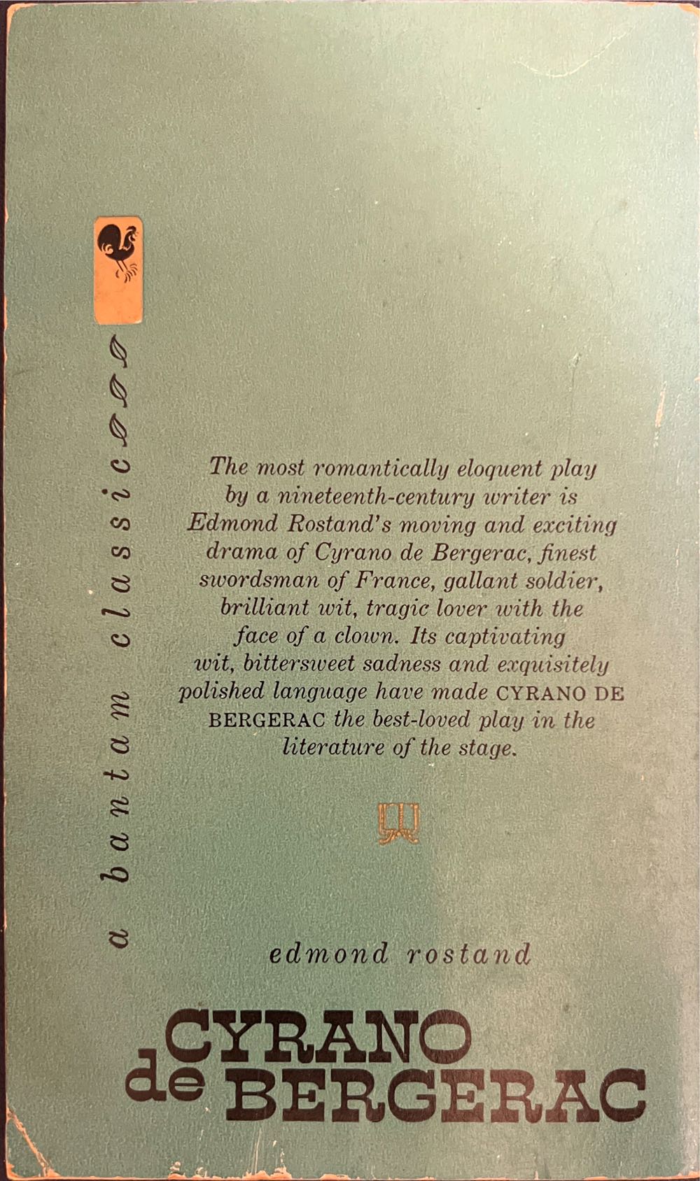 Cyrano De Bergerac - Edmond Rostand (Bantam Books - Paperback) book collectible - Main Image 2