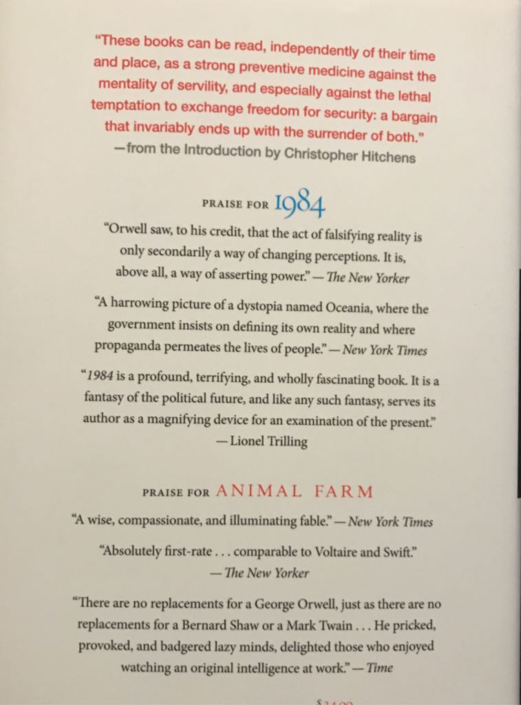 1984 - George Orwell (Mariner Books - Kindle) book collectible [Barcode 9781328869333] - Main Image 2