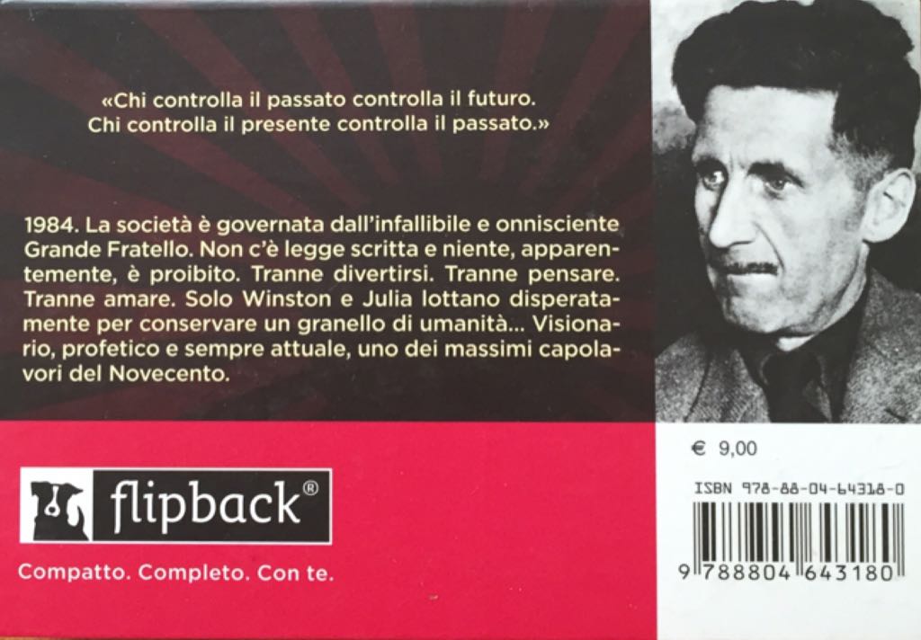 1984 - Orwell, George (Mondadori - Hardcover) book collectible [Barcode 9788804643180] - Main Image 2