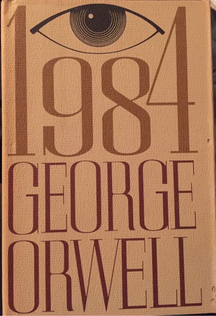 1984 - George Orwell (Harcourt Brace & Jovanovich - Hardcover) book collectible - Main Image 1