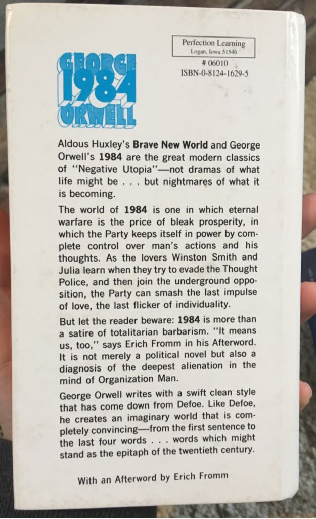 1984 - George Orwell (Signet Classic - Paperback) book collectible - Main Image 2