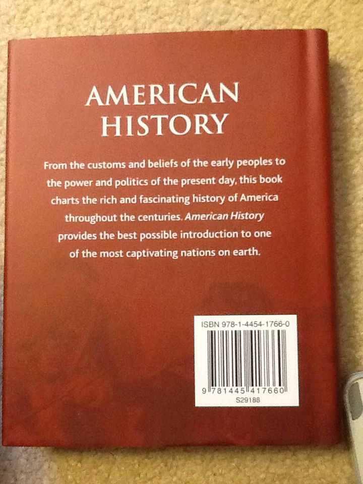 American History: People And Events That Shaped A Nation - Kenneth C. Davis (Parragon Incorporated - Hardcover) book collectible [Barcode 9781445417660] - Main Image 2