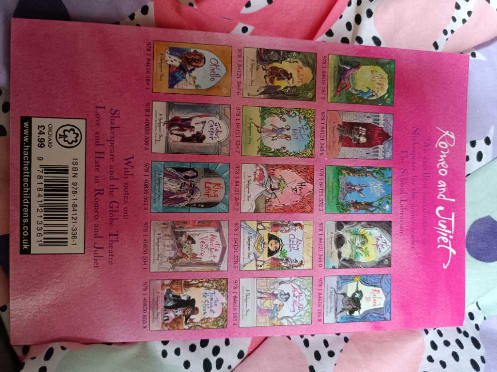 Romeo and Juliet - Shakespeare (Orchard) book collectible [Barcode 9781841213361] - Main Image 2