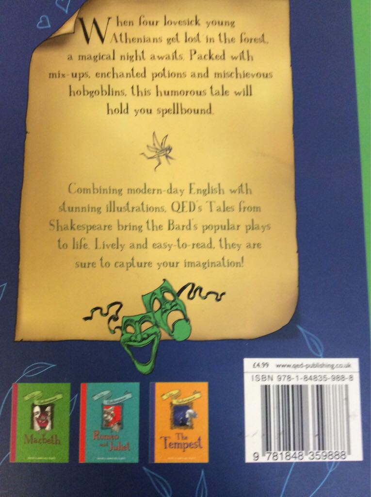 A Midsummer Nights Dream - Shakespeare, William book collectible [Barcode 9781848359888] - Main Image 2