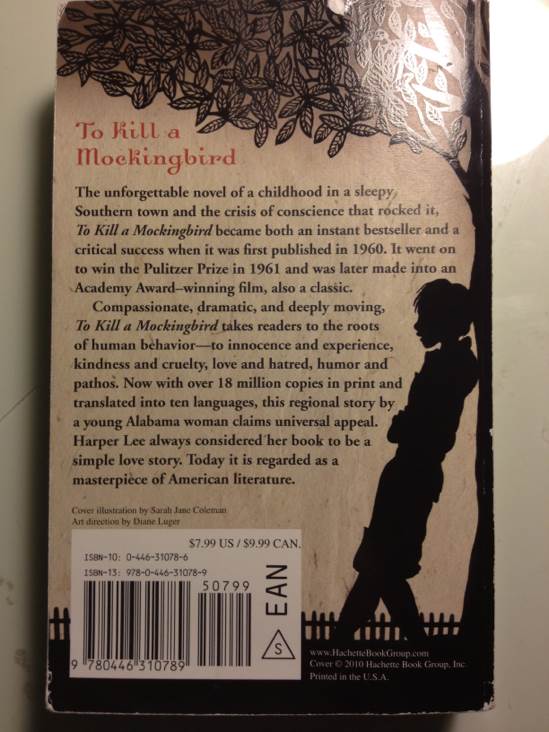 To Kill a Mockingbird - Harper Lee (Warner Books - Paperback) book collectible [Barcode 9780446310789] - Main Image 2