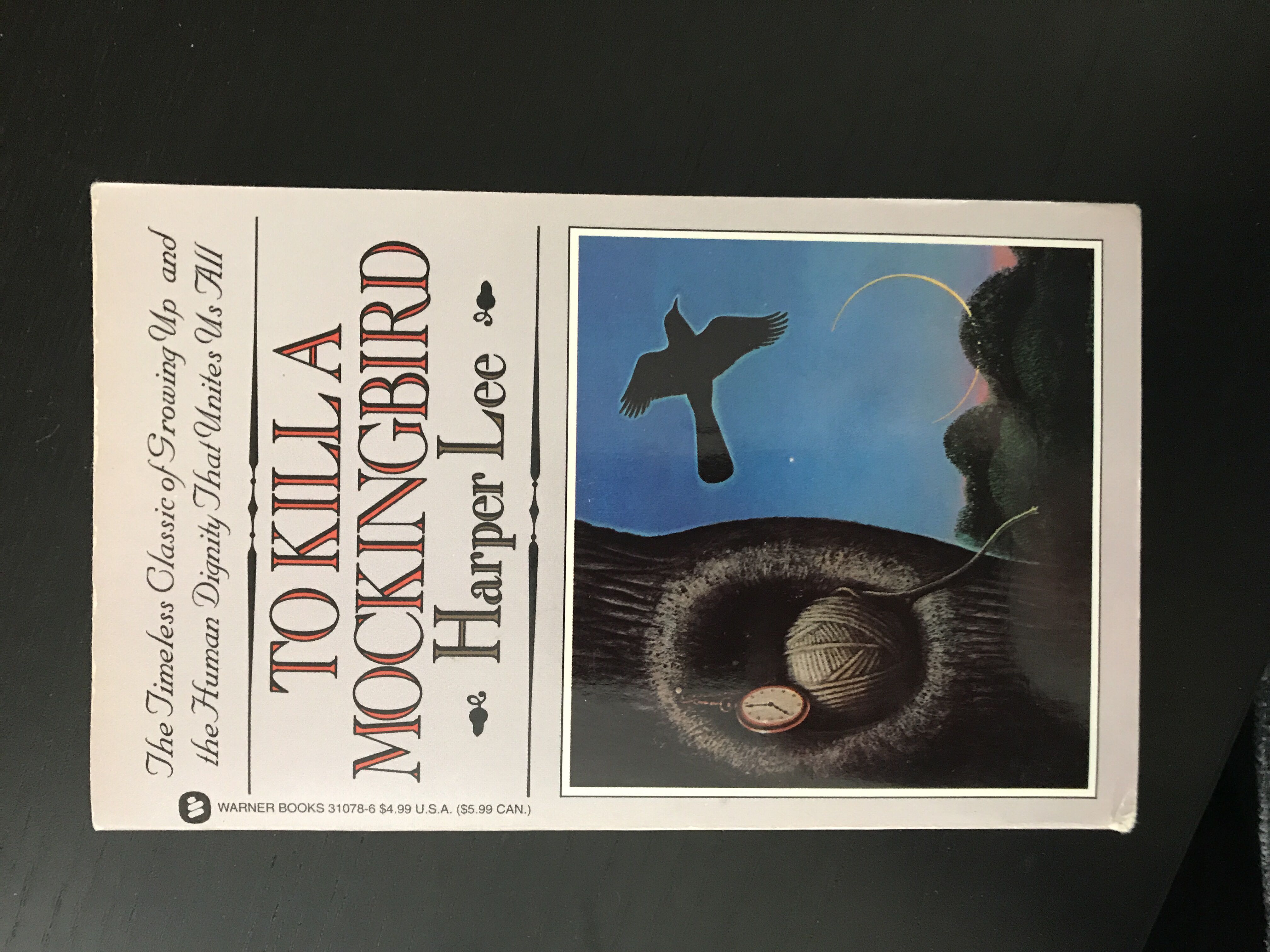 To Kill a Mockingbird - Harper Lee (Warner Books - Paperback) book collectible [Barcode 9780446310789] - Main Image 3