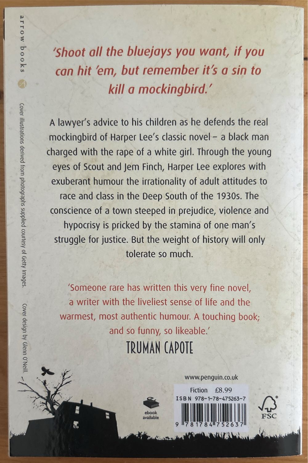 To Kill a Mockingbird - Harper Lee (Vintage) book collectible [Barcode 9781784752637] - Main Image 2