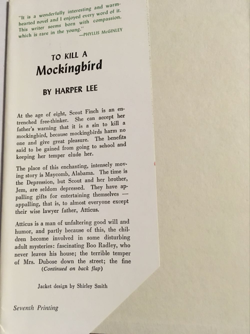 To Kill a Mockingbird - Harper Lee (J. B. Lippincott Company - Hardcover) book collectible - Main Image 3