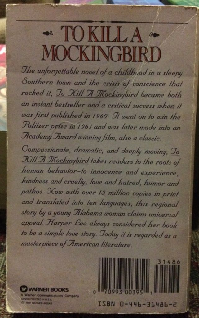 To Kill a Mockingbird book collectible - Main Image 2