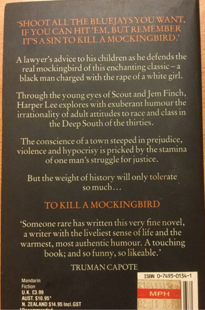To Kill a Mockingbird  book collectible - Main Image 2