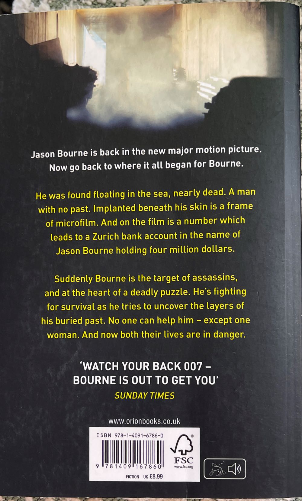 The Bourne Identity - Robert Ludlum (Orion - Paperback) book collectible [Barcode 9781409167860] - Main Image 2