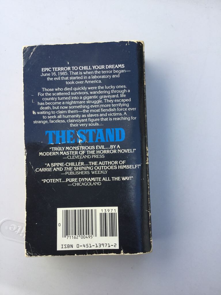 The Stand - Stephen King (Signet - Paperback) book collectible [Barcode 9780451139719] - Main Image 2
