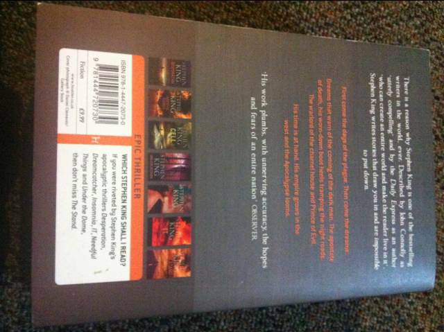 The Stand - Stephen King (Hodder - Paperback) book collectible [Barcode 9781444720730] - Main Image 2