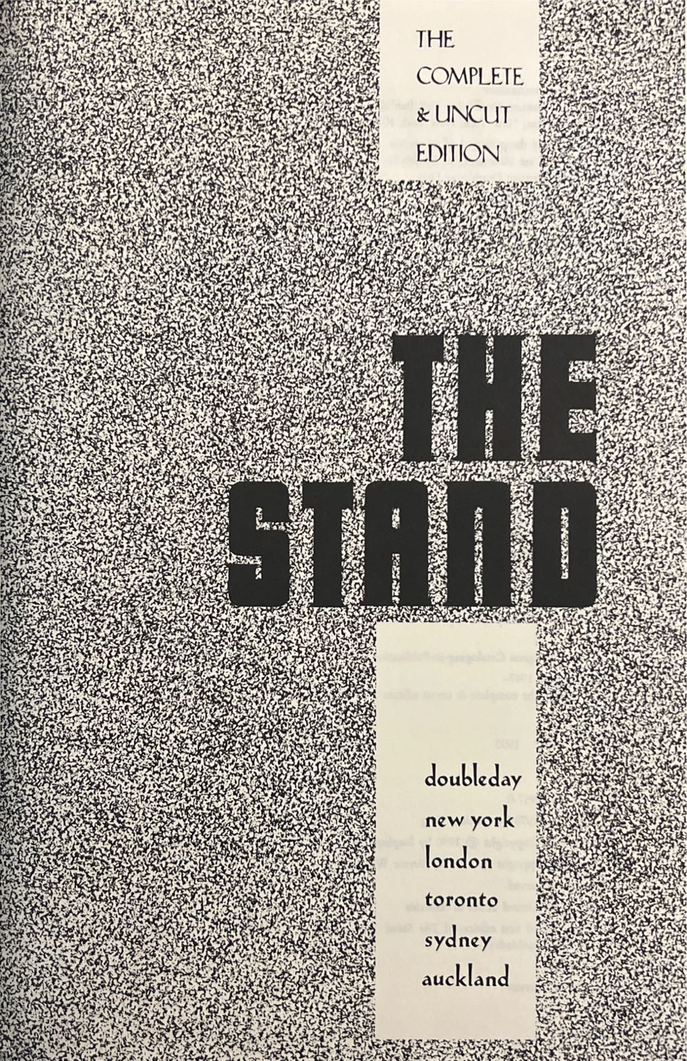 The Stand - Stephen King (Cemetery Dance Publications - Hardcover) book collectible - Main Image 3