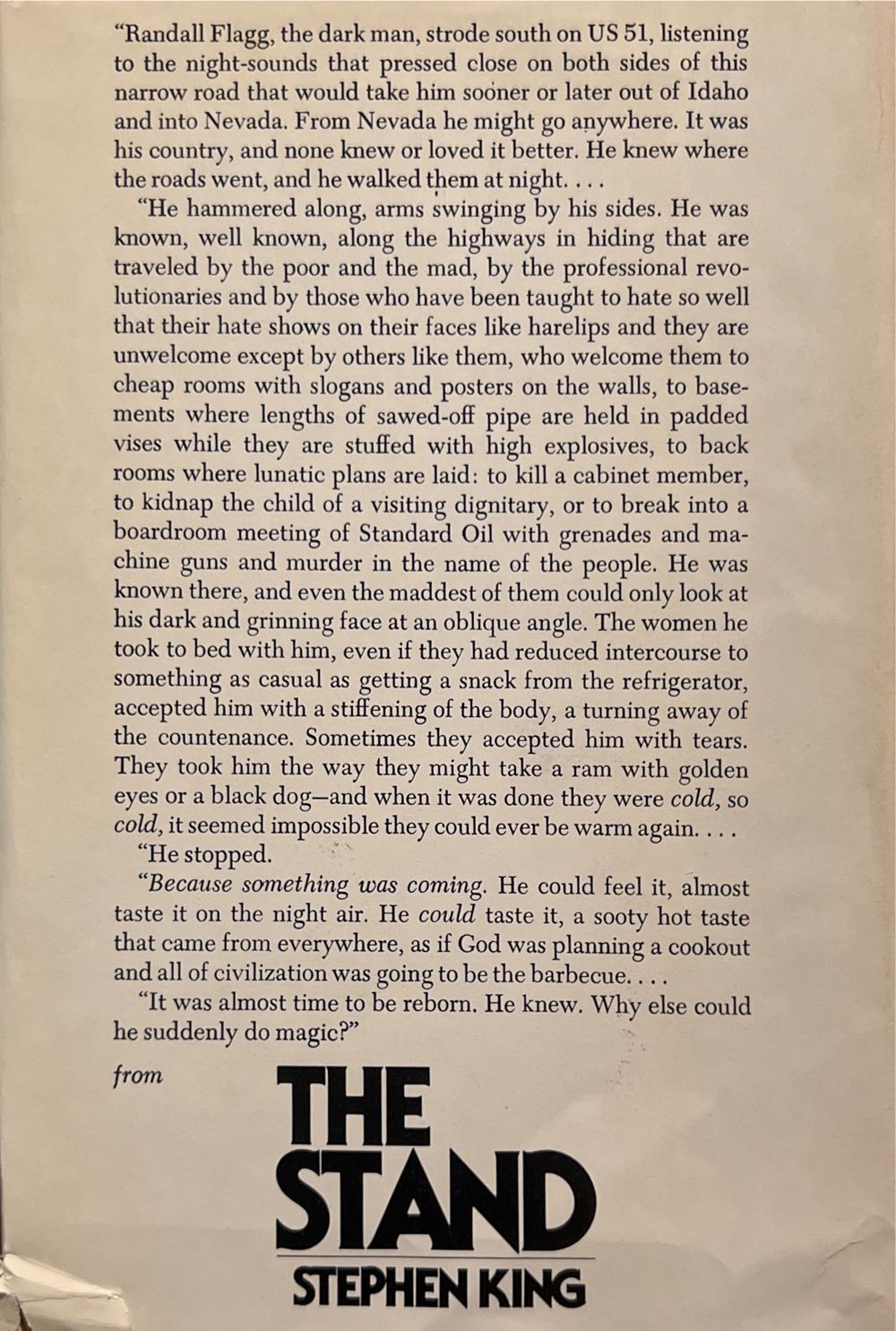 The Stand - Stephen King (Doubleday - Hardcover) book collectible - Main Image 2